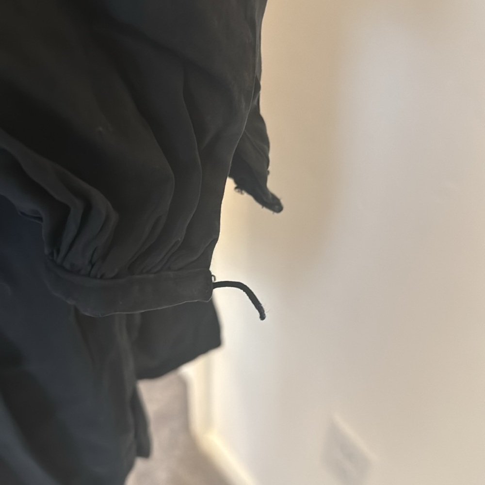 J Crew Black Wrap dress - Picture 3 of 6